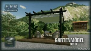 FS22 Mod: Garden Furniture SET 3 (Image #7)