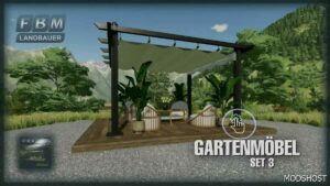 FS22 Mod: Garden Furniture SET 3 (Image #8)