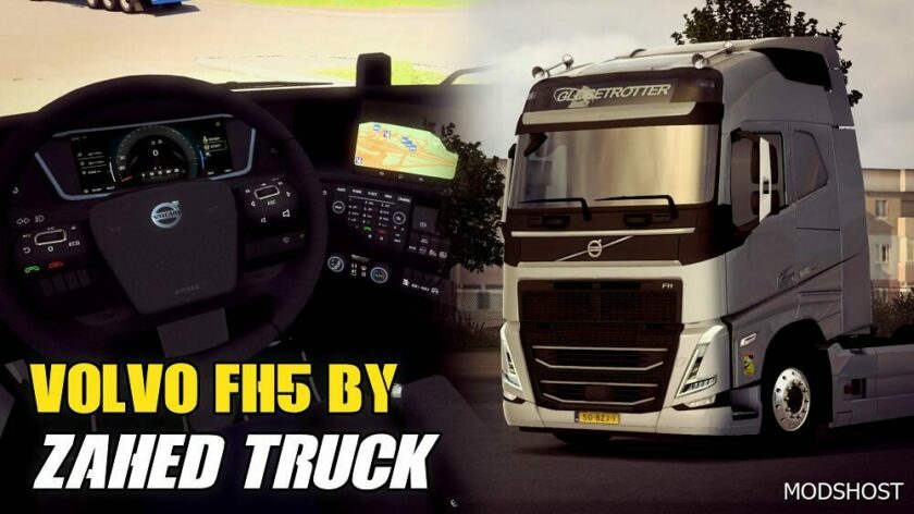 ETS2 Volvo Mod: FH5 by Zahed Truck 1.48-1.49 (Featured)