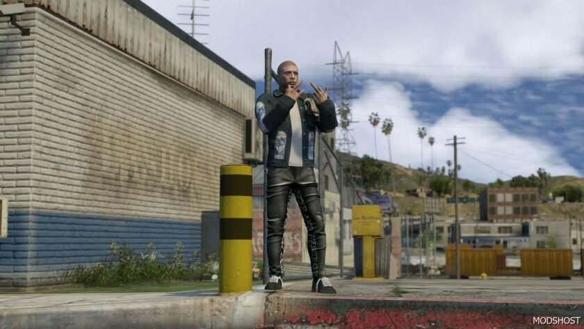 GTA 5 Player Mod: Money Jean Jacket for MP Male (Featured)