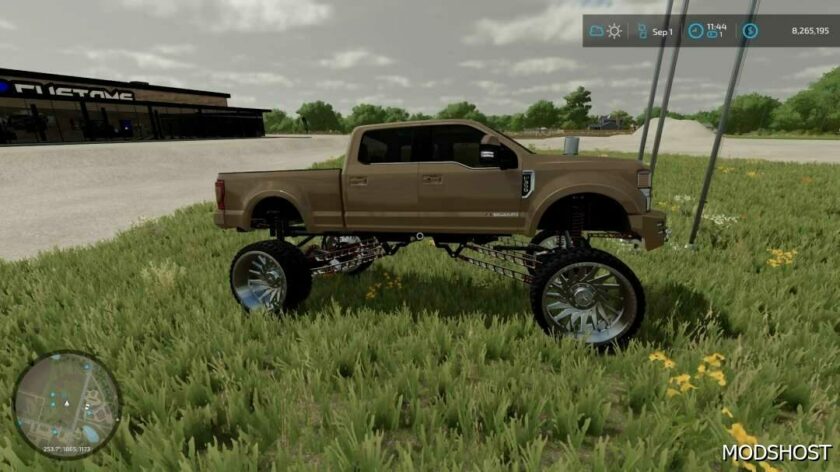 FS22 Ford Car Mod: 2018 Ford F350 Platinum Sema (Featured)