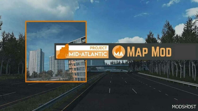 ATS Map Mod: Project Mid-Atlantic V0.4.1 (Featured)