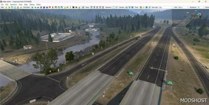 ATS Mod: America Extended Map V1.3 1.49 (Featured)