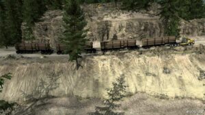 ATS Trailer Mod: Arctic Logs 5 Axle Reworked 1.49 (Image #2)