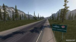 ATS ProMods Map Mod: Road Connection between Promods Canada and Alaska – North to The Future V0.18.0 1.49 (Featured)