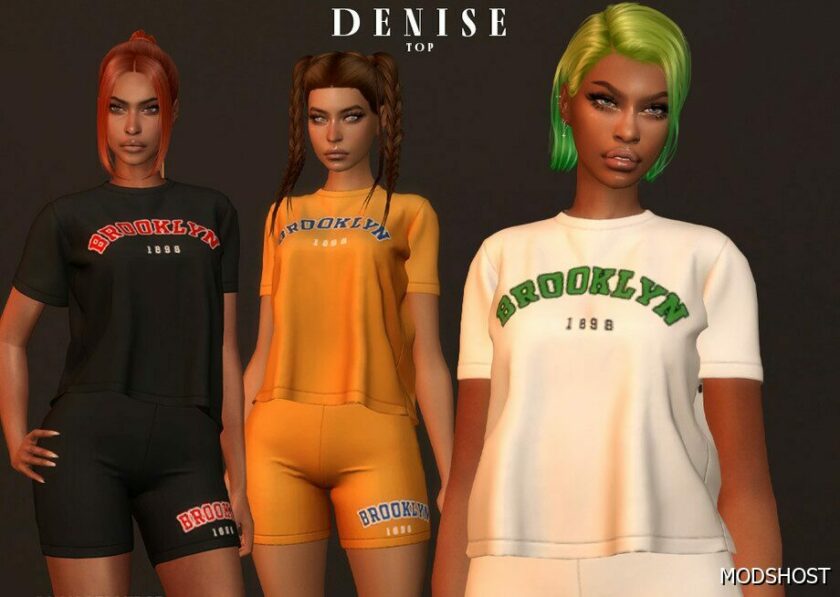 Sims 4 Everyday Clothes Mod: Denise SET (Featured)