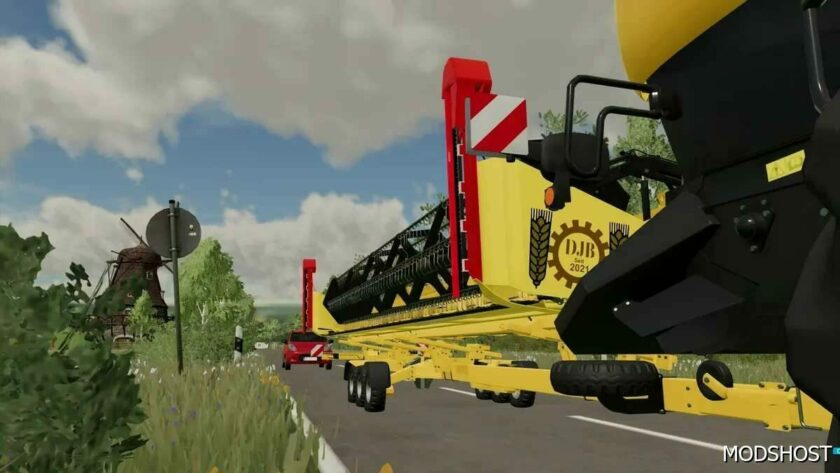 FS22 NEW Holland Header Mod: Varifeed 30FT V2.5 (Featured)