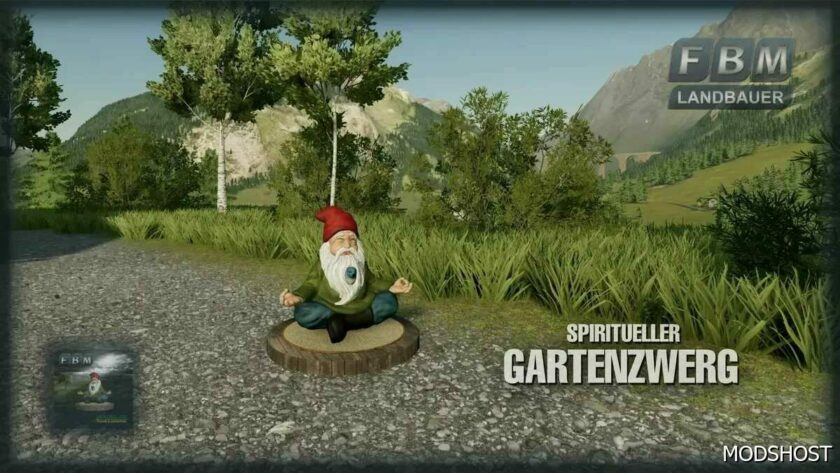 FS22 Placeable Mod: Spiritual Garden Gnome (Featured)