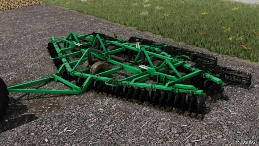 FS22 Cultivator Mod: Summers DT2510 Diamond Disc Conversion (Featured)