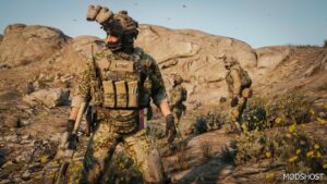 GTA 5 Player Mod: KSK German Special Forces Gear SP Add-On | MP Freemode (Image #2)