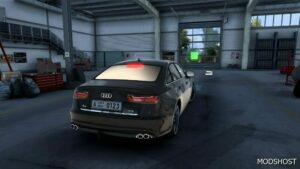 ETS2 Audi Car Mod: 2015 Audi A6 C7 3.0 Tfsi 1.49 (Image #2)