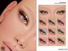 Sims 4 Female Makeup Mod: Eyeshadow N269 (Featured)