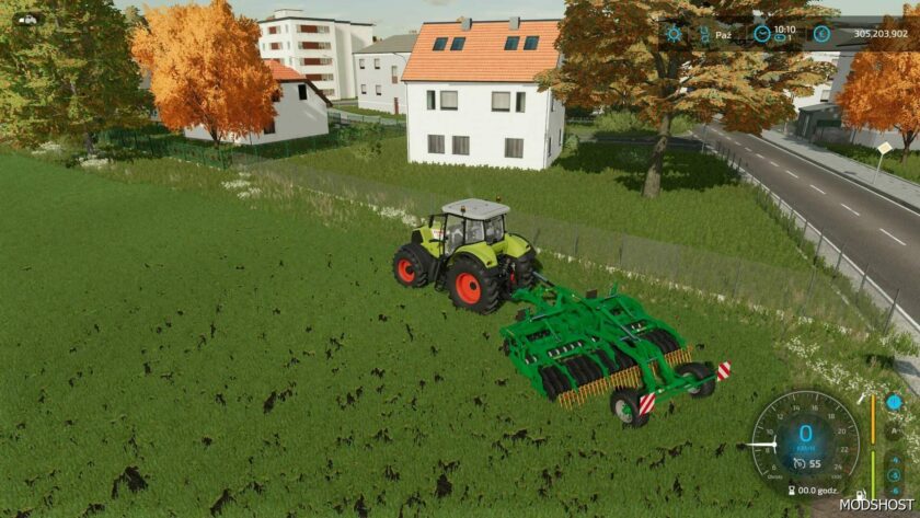 FS22 Amazone Cultivator Mod: Catros 4501 (Featured)