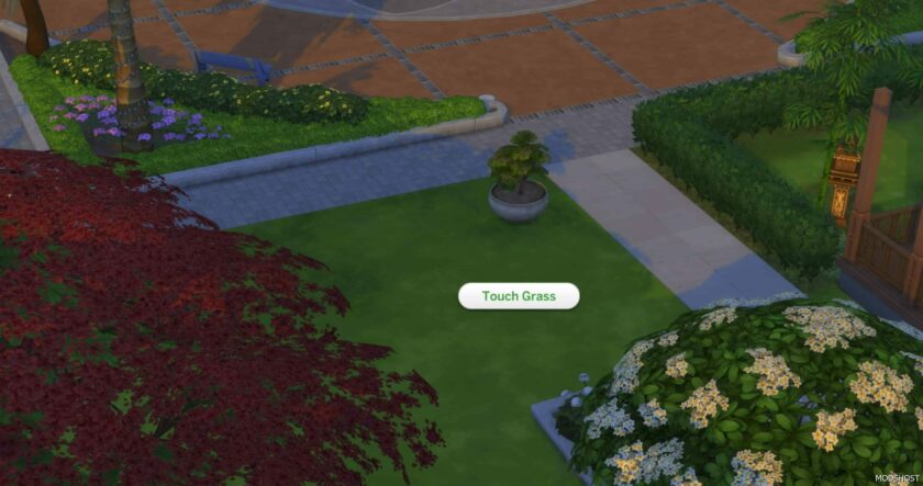 Sims 4 Mod: Touch Grass (Featured)