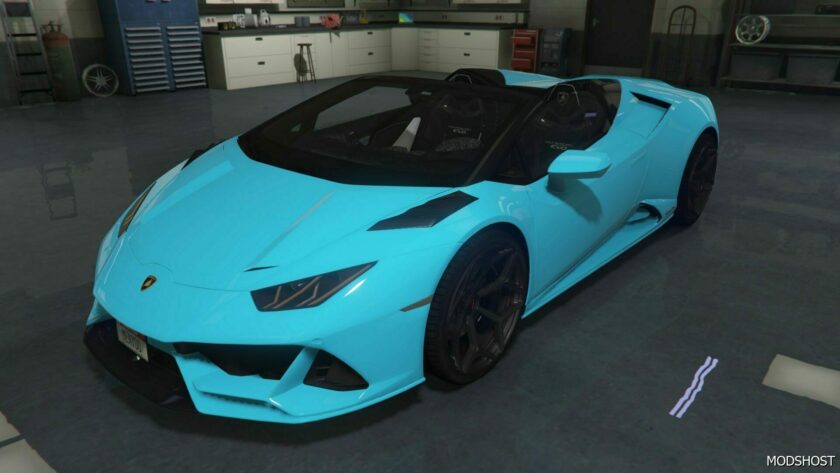 GTA 5 Lamborghini Vehicle Mod: Huracan EVO (Featured)