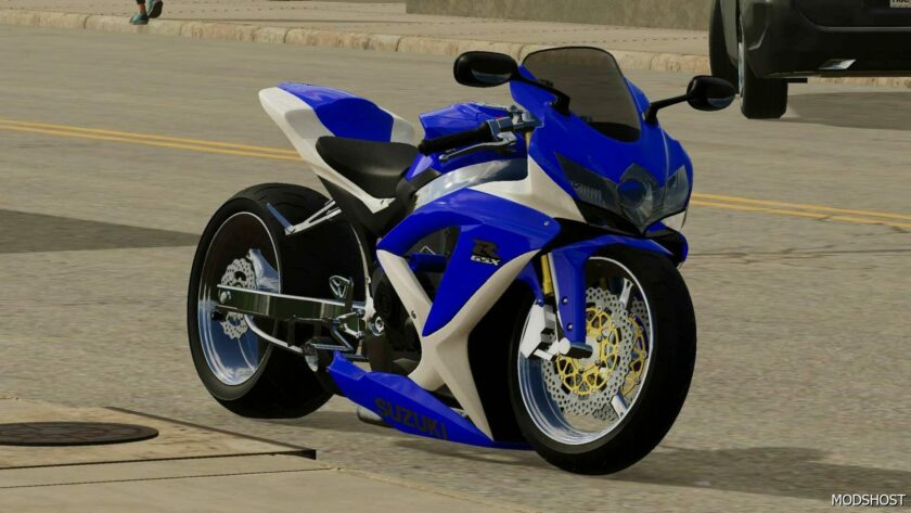 FS22 Vehicle Mod: Suzuki Gsxr 1000 (Featured)