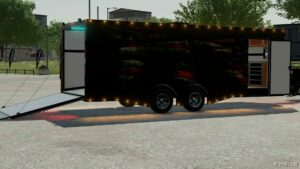 FS22 Mod: Enclosed Trailer (Image #4)