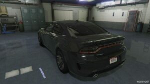 GTA 5 Dodge Vehicle Mod: 2021 Dodge Charger SRT Hellcat (Image #3)