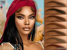 Sims 4 Eyebrows Hair Mod: Jillian Eyebrows N270 (Featured)