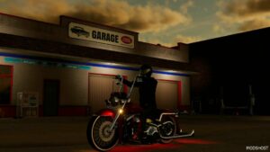 FS22 Vehicle Mod: Harley Softail (Image #2)