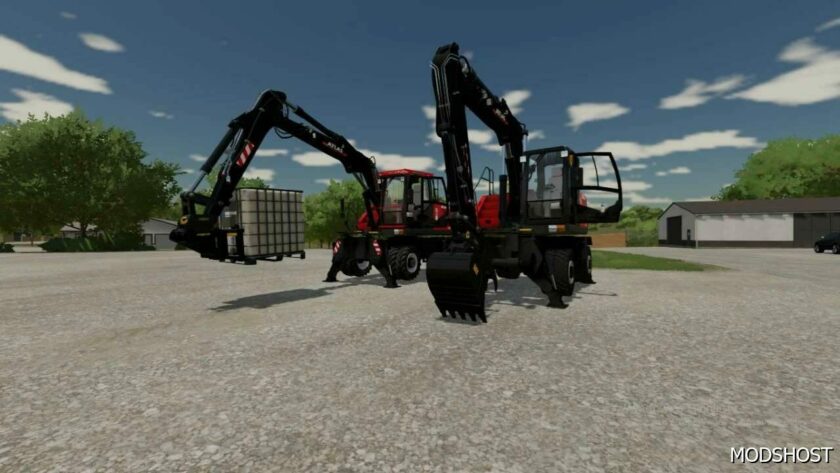 FS22 Forklift Mod: Atlas 160 W V1.1 (Featured)