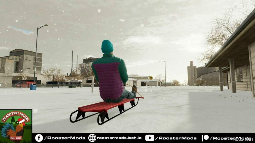 FS22 Mod: Snow Sled (Featured)