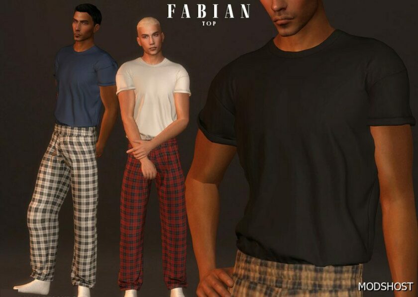 Sims 4 Elder Clothes Mod: Fabian SET (Featured)