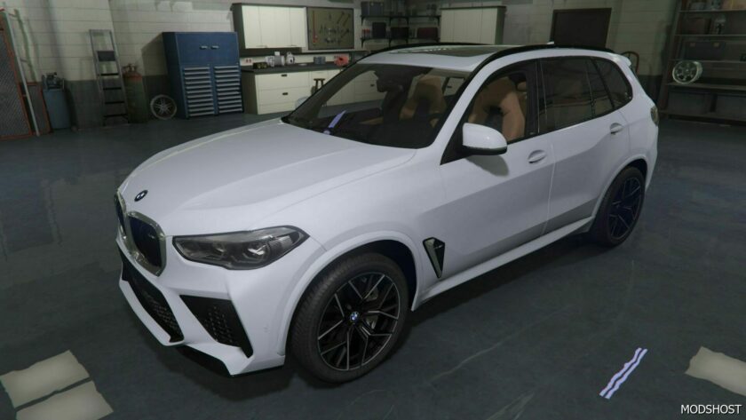 GTA 5 BMW Vehicle Mod: 2020 BMW X5M (Featured)