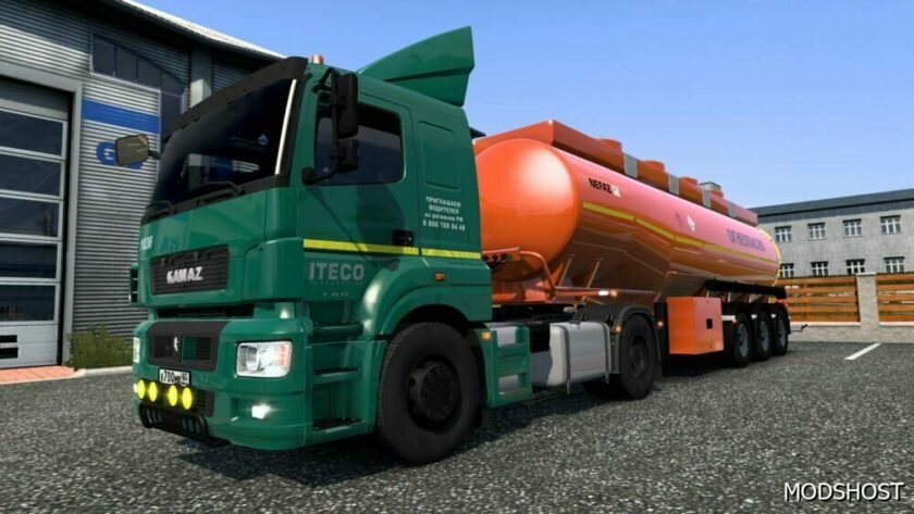 ETS2 Kamaz Truck Mod: 5490-65206 (Neo) V2.7 1.49 (Featured)