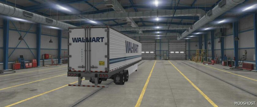 ATS Mod: SCS Trailer REF 53 OLD Walmart Skin 1.49 (Featured)