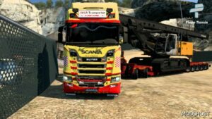 ETS2 Scania Mod: Mega Transporter Skin for Scania S by Player Thurein (Image #2)