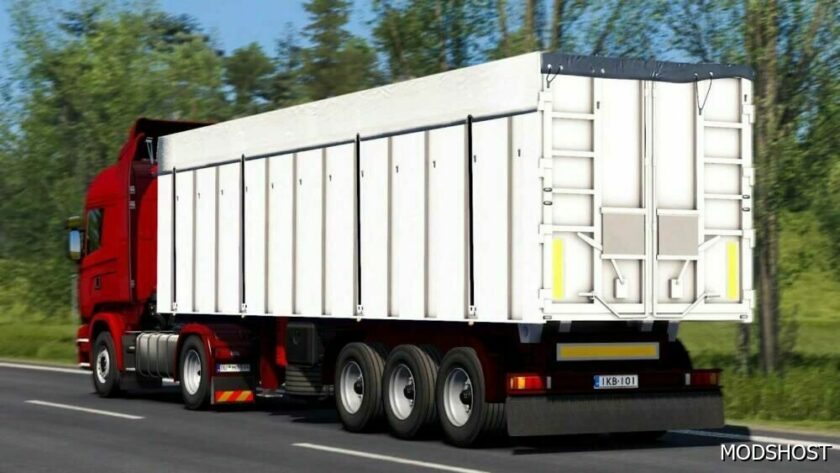 ETS2 Mod: Fruehauf VFK Tipper Trailer V1.2 (Featured)