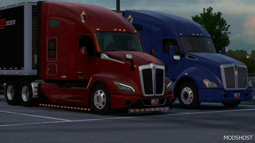 ATS Kenworth Part Mod: T680 2022 Accessories Pack 1.49 (Featured)