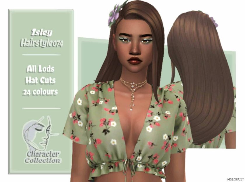 Sims 4 Female Mod: Isley Hairstyle (Featured)