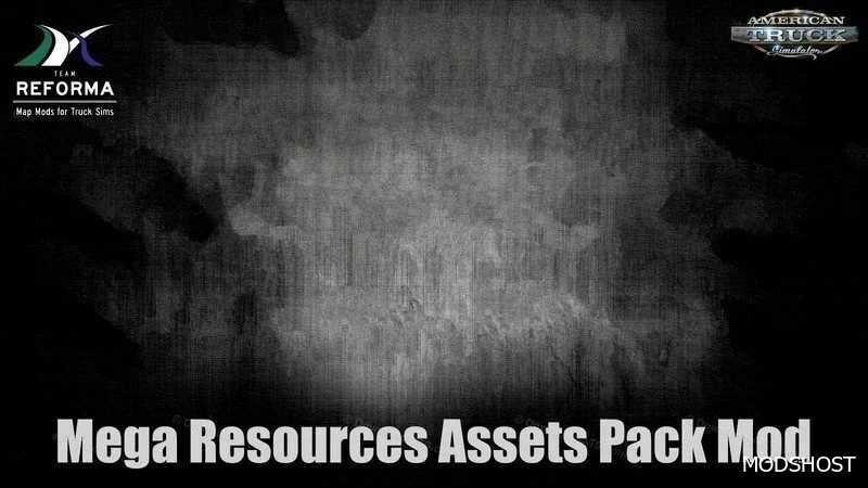 ATS Map Mod: Mega Resources Mod V2.6.5 1.49 (Featured)