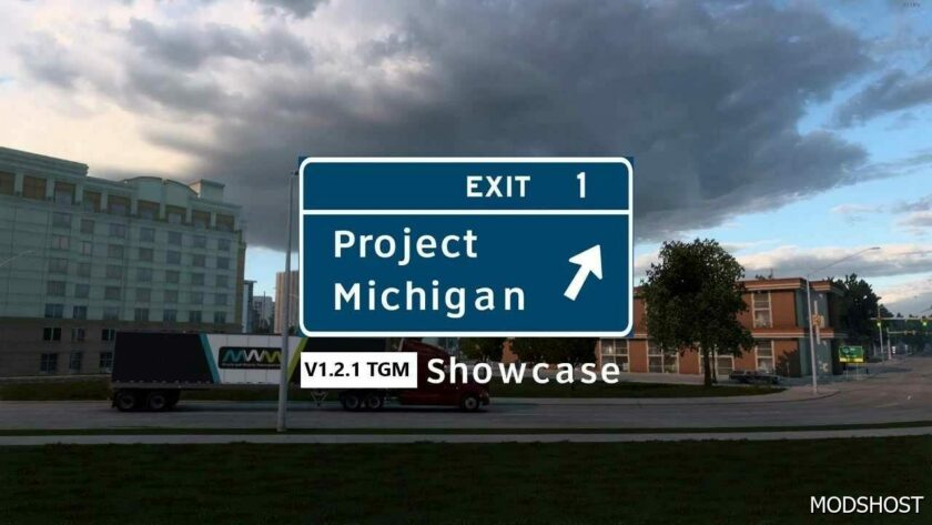 ATS Map Mod: Project Michigan V1.2.1 TGM 1.49 (Featured)