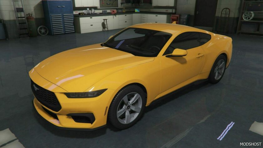 GTA 5 Ford Vehicle Mod: 2024 Ford Mustang Ecoboost (Featured)