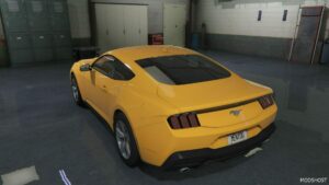 GTA 5 Ford Vehicle Mod: 2024 Ford Mustang Ecoboost (Image #3)