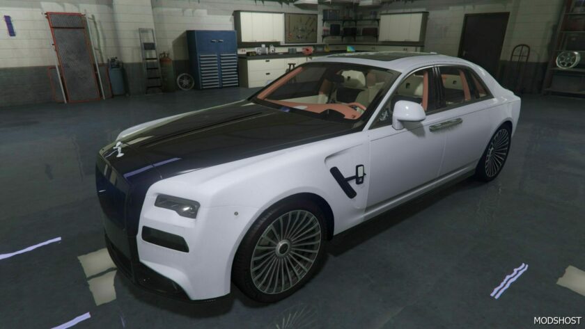 GTA 5 Rolls Royce Vehicle Mod: Rolls-Royce Ghost EWB (Featured)