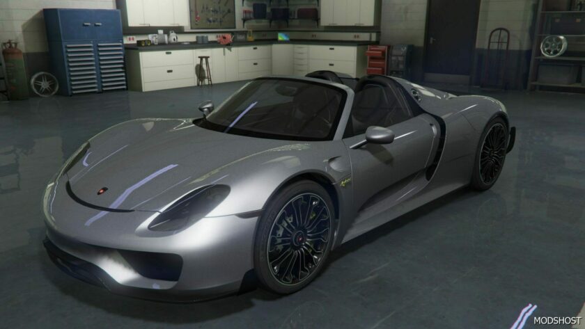 GTA 5 Porsche Vehicle Mod: 918 Spyder Mansory (Featured)