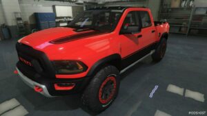 GTA 5 Dodge Vehicle Mod: RAM 1500 Rebel TRX (Featured)