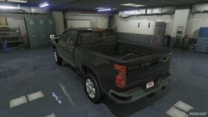 GTA 5 Chevrolet Vehicle Mod: 2022 Chevrolet Silverado 2500 LTZ (Image #3)