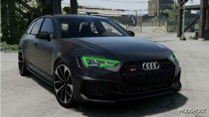 BeamNG Audi Car Mod: A4 B9 (2019) V5.0 0.31 (Featured)