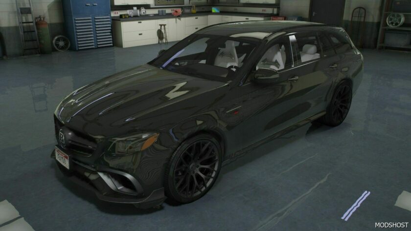 GTA 5 Vehicle Mod: Brabus 800 E63 AMG (Featured)