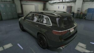 GTA 5 Mercedes-Benz Vehicle Mod: Mercedes AMG GLS 63 Brabus (Image #3)