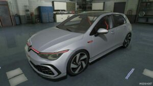 GTA 5 Volkswagen Vehicle Mod: Golf Viii GTI (Featured)