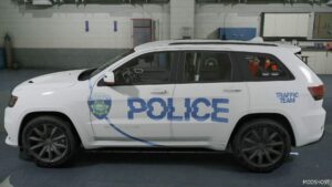 GTA 5 Jeep Vehicle Mod: Grand Cherokee Police (Image #2)