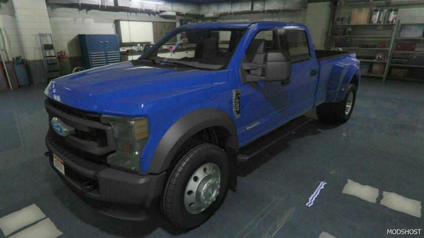 GTA 5 Ford Vehicle Mod: 2022 Ford F450 XL (Featured)