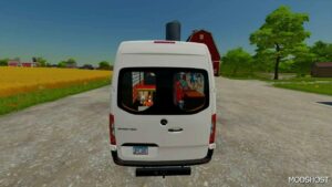 FS22 Mercedes-Benz Vehicle Mod: Mercedes Sprinter RWZ (Claas) (Image #2)