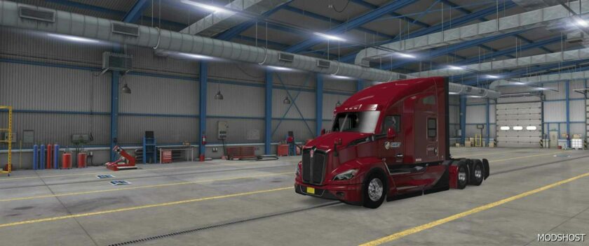 ATS Kenworth Mod: T680 Next GEN Swift Skin 1.49 (Featured)